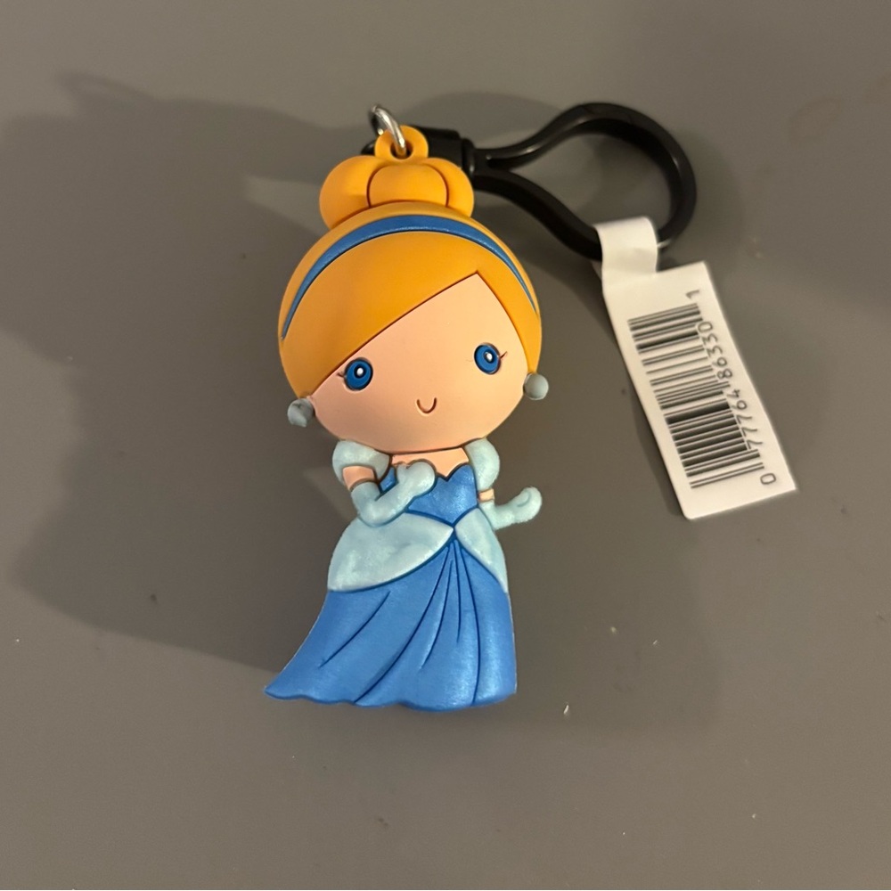 Cinderella Figural Bag Clip